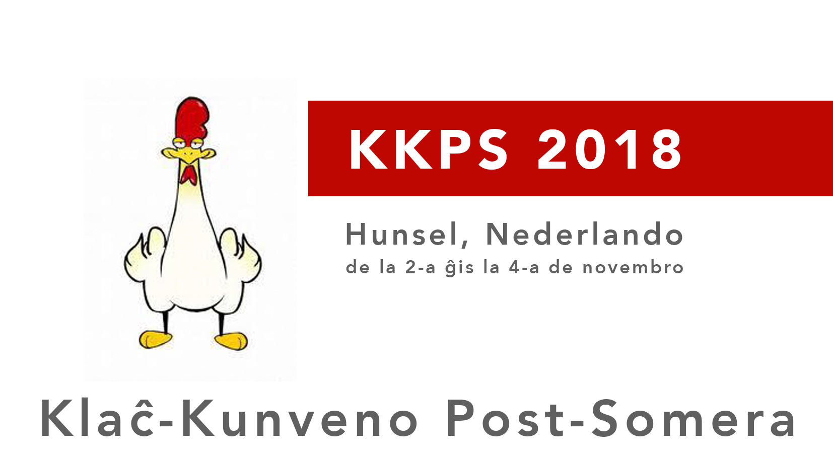 KKPS 2018 en Hunsel, Nederlando - Tutmonda Esperantista Junulara Organizo